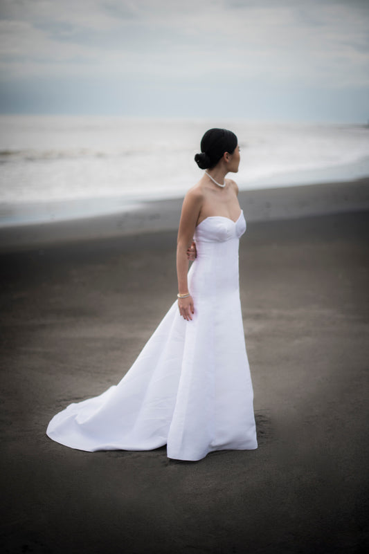 Bridal | Adrian Gan - White Sweetheart Dress