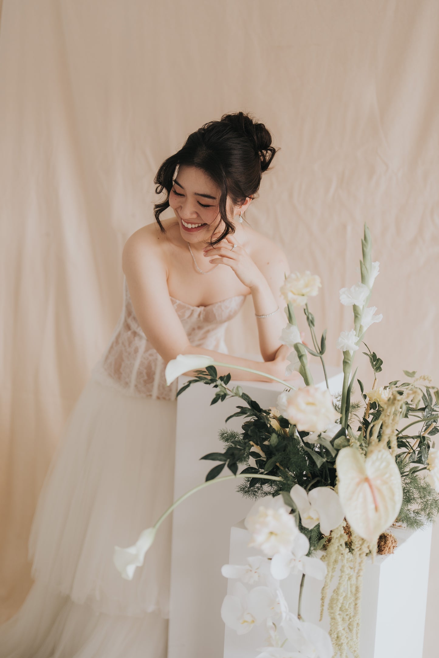 Bridal | Soecah - Ivory Beige Sweetheart