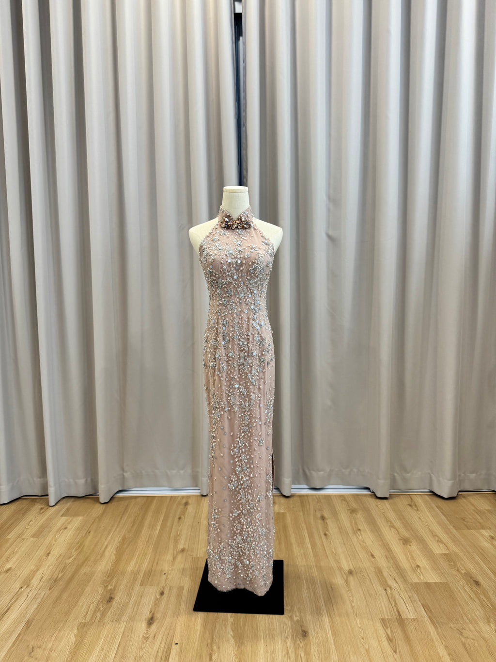 Cheongsam | Stella Lunardy - Nude Blush