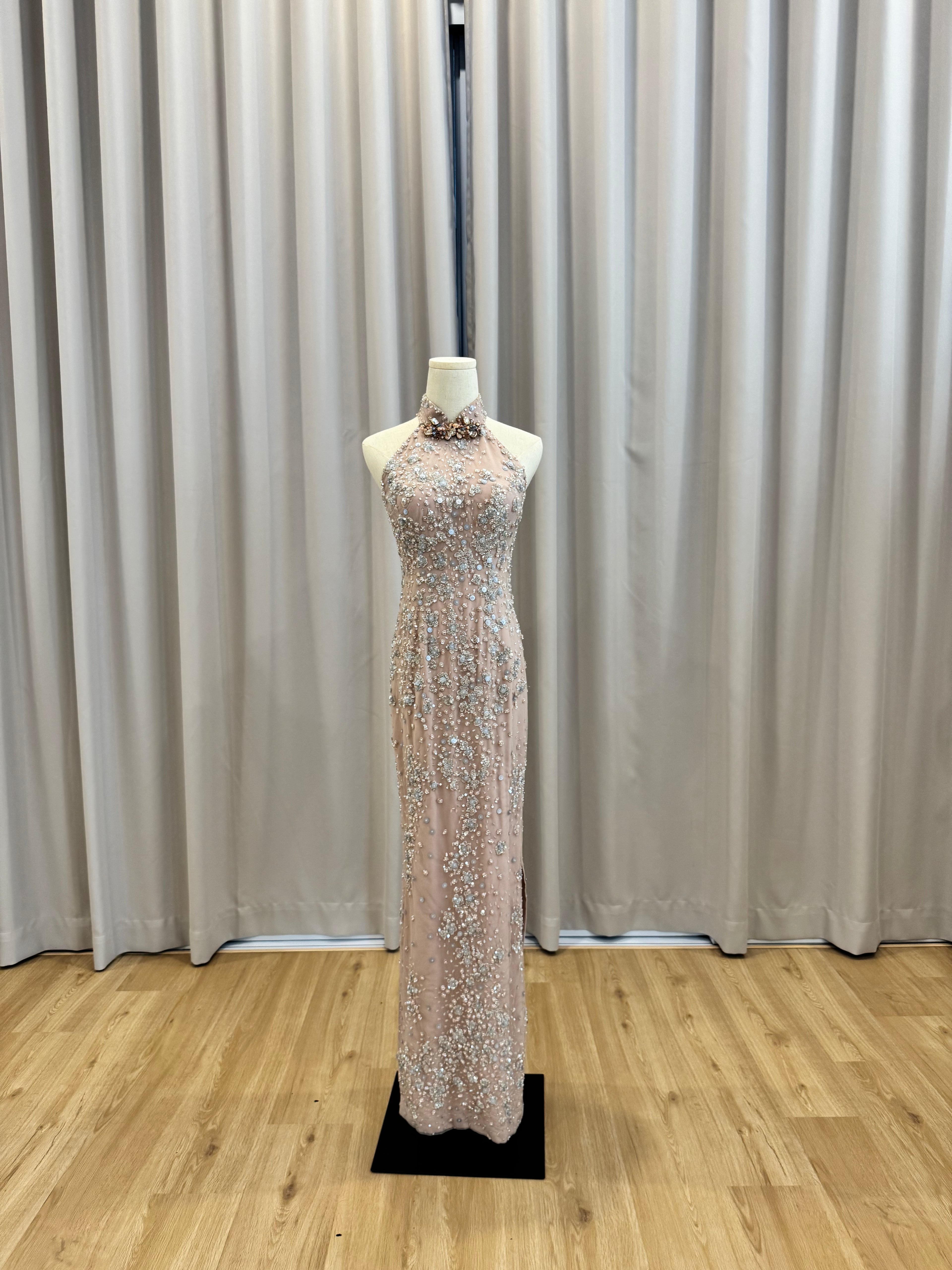 Cheongsam | Stella Lunardy - Nude Blush