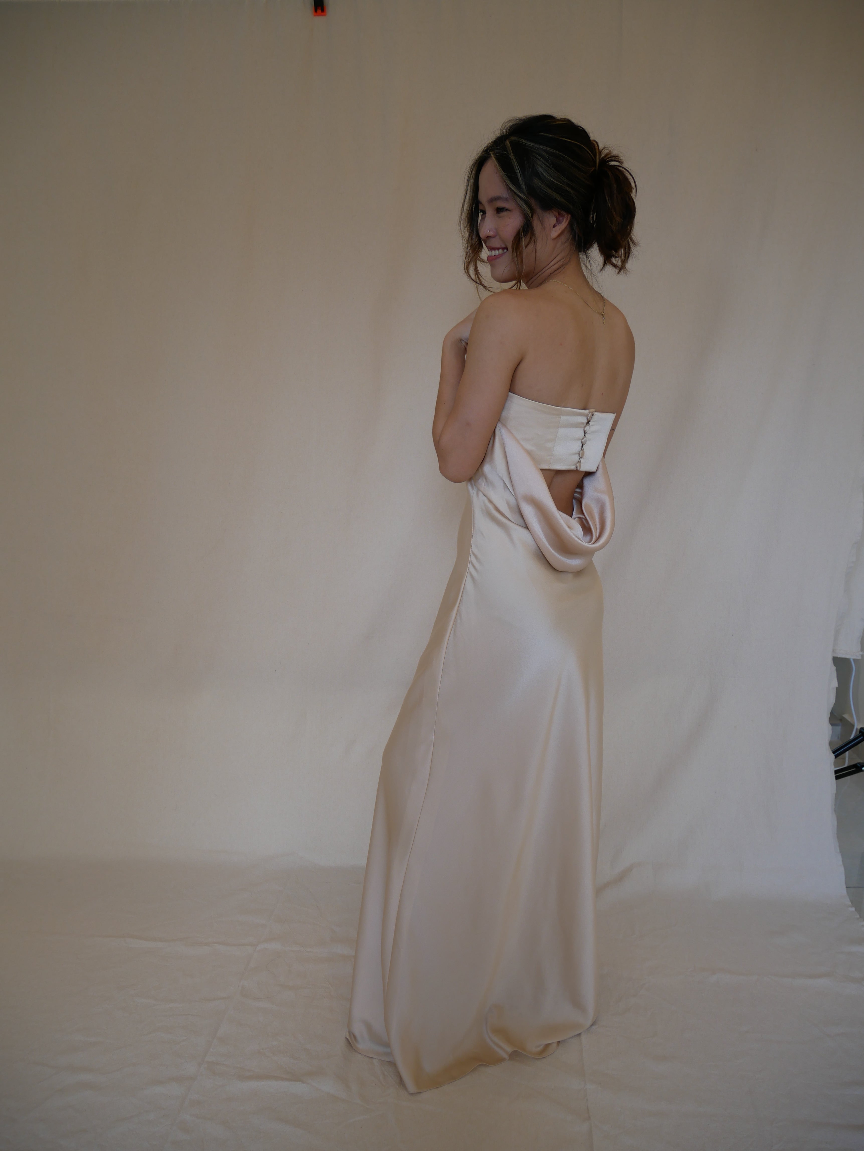 Bridesmaid | Satin B - Beige