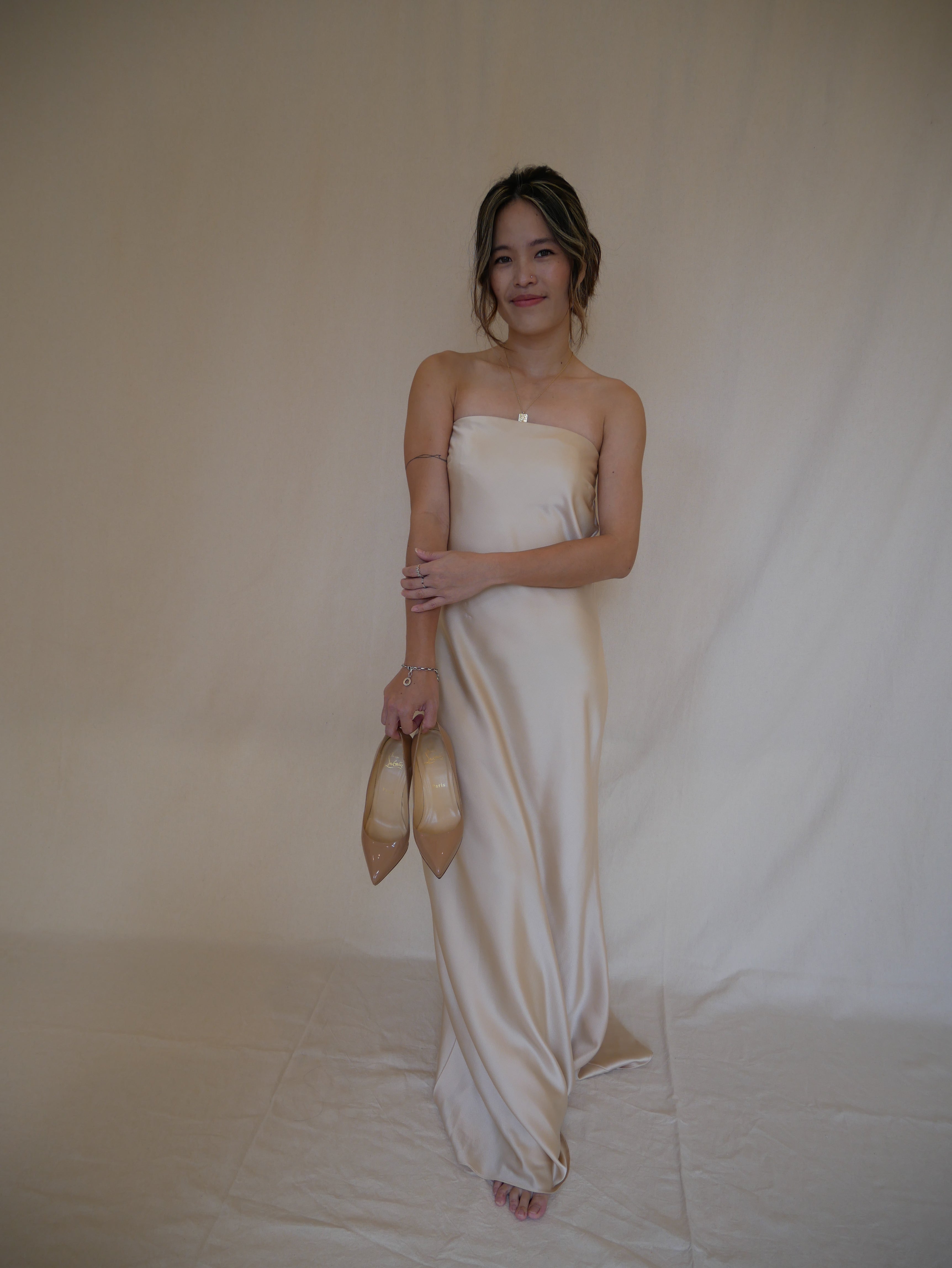 Bridesmaid | Satin B - Beige
