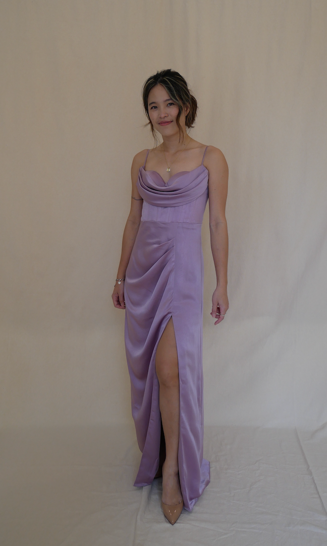 Bridesmaid | Satin C - Lilac