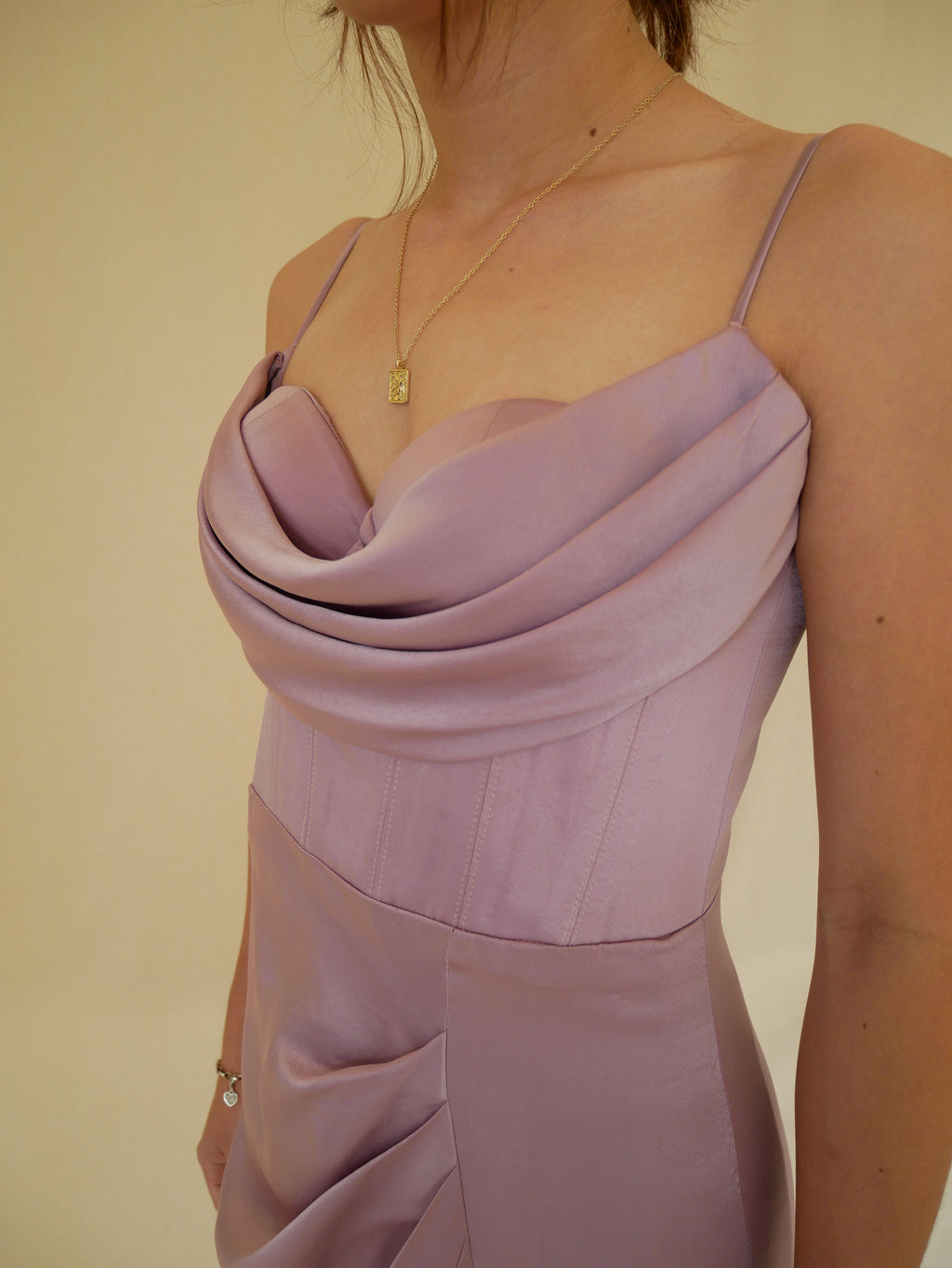 Bridesmaid | Satin C - Lilac