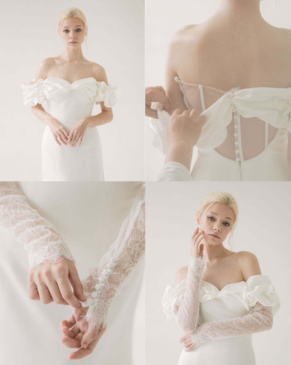 Bridal | Layne Gallery - Angeline Dress and Angeline Top