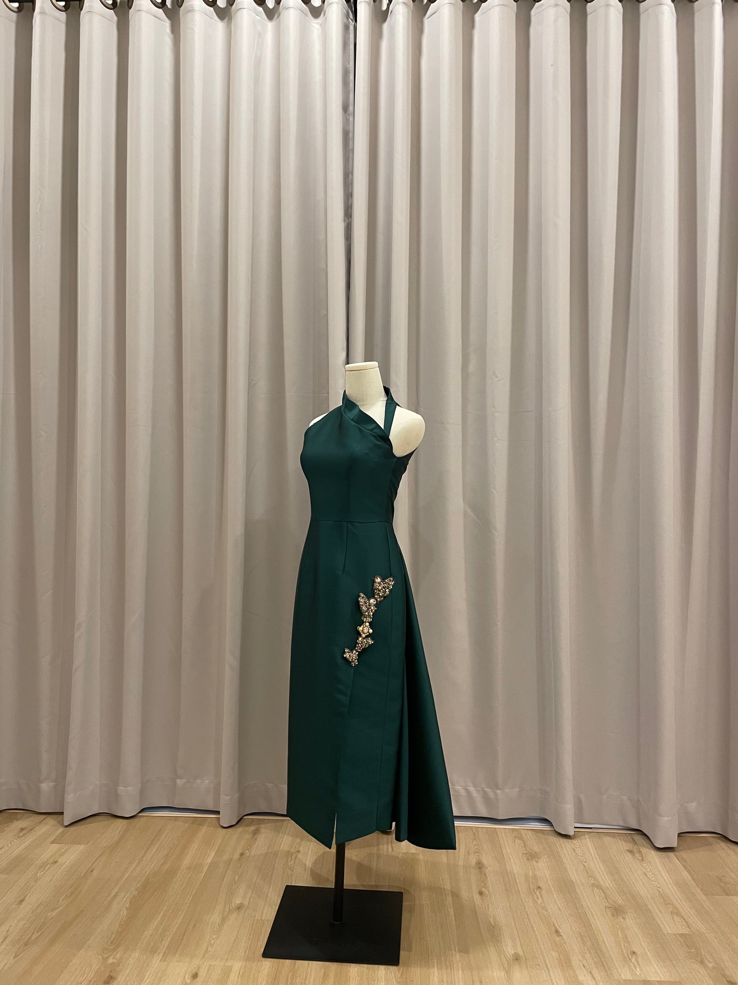 Cheongsam | Evening | Stella Lunardy - Lune Emerald Green