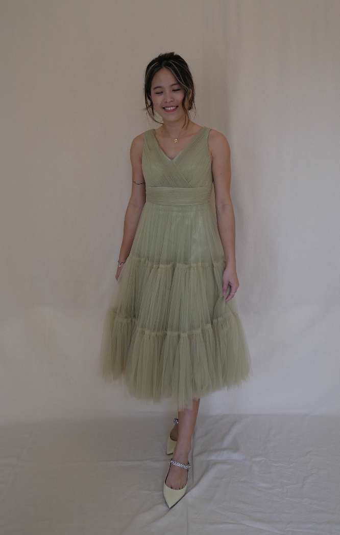 Bridesmaid | Tulle A - Sage