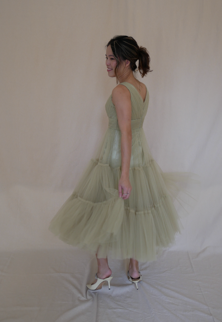 Bridesmaid | Tulle A - Sage