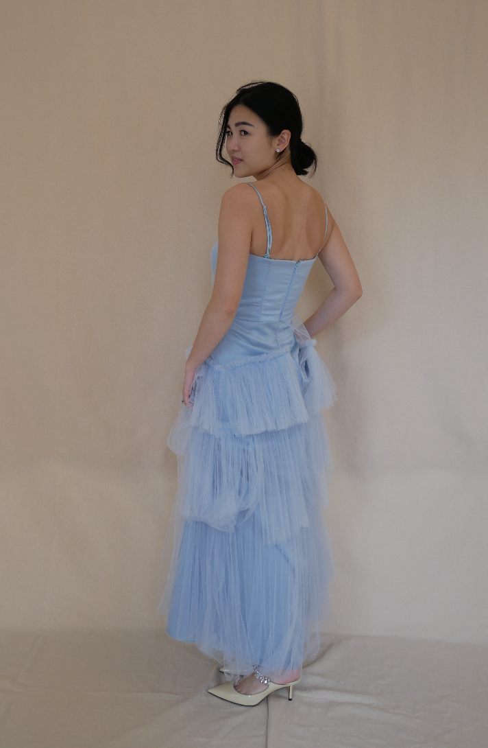 Bridesmaid | Tulle B - Elie Saab Blue